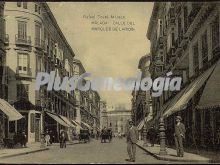 Calle del marqués de larios en málaga