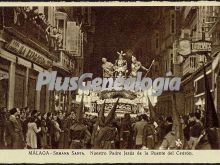 Semana santa malagueña: nuestro padre de la puente del cedrón