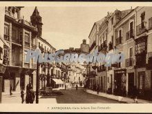 Calle del inante don fernando en antequera