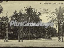 Paseo de alfonso xii en antequera