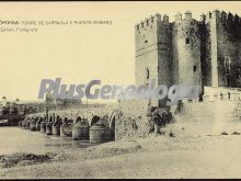 Torre de carraola y puente romano de córdoba