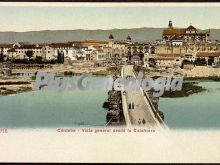 Vista general de córdoba desde la calahorra