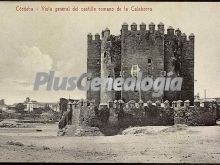 Vista genera del castillo romano de la calahorra de córdoba