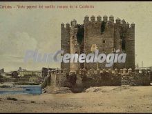 Vista general del castillo romano de la calahorra