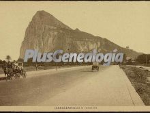 Gibraltar visto desde la carretera
