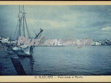 Vista desde el muelle de algeciras