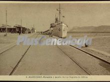 Estación y muelle de los vapores de áfrica (algeciras)