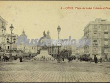 Plaza de isabel ii de cádiz vista desde el muelle