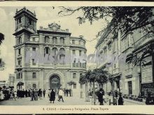 Edificio de Correos y Telégrafos, Plaza de Topete de Cádiz