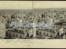 Vista general de la ciudad de cádiz (blanco y negro)