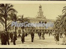 Ayuntamiento de cádiz y plaza isabel ii