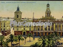 Hospital de san juan de dios y ayuntamiento de cádiz