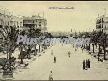 Vista central de la plaza de isabel ii de cádiz