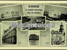 Cartel promoción cádiz: la ciudad preferida para su veraneo