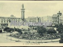 Plaza de españa de cádiz