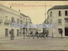 Plaza de don enrique de la cuadra y calle sánchez y silva de utrera (sevilla)