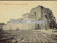 Vista parcial del castillo de utrera (sevilla)