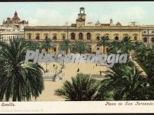 Ver fotos antiguas de plazas en SEVILLA