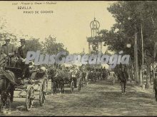 Paseo de coches de sevilla