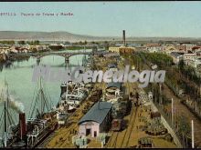 Puente de triana y muelle de sevilla