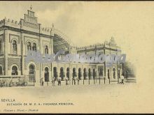 Estación de m.z.a. fachada principal (sevilla)