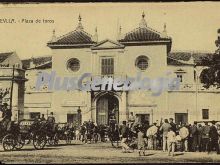 Ver fotos antiguas de plazas de toros en SEVILLA