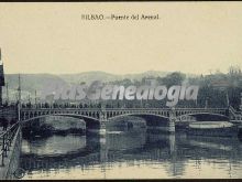 Puente del arenal de bilbao