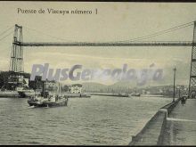 Puente de vizcaya número 1 de bilbao