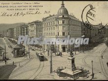 Calle hurtado de amezaga, plaza circular y gran vía de bilbao