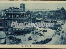 Vista lateral del teatro arriaga de bilbao