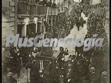 Procesión de viernes santo, fuenterrabía (gupuzcoa)