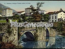 Antiguo puente sobre el urola, cestona (guipuzcoa)