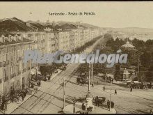 Paseo de pereda visto desde arriba de santander