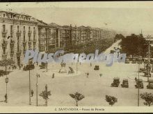 Vista general del paseo de pereda de santander