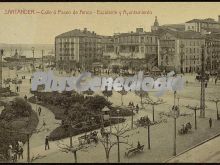 Calle o paseo de amos. escalante y ayuntamiento de santander