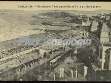 Vista panorámica de la primera playa del sardinero de santander