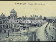 Vista parcial del sardinero de santander