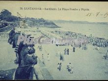 Playas de pombo y piquio del sardinero de santander