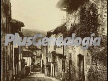 Calle del catón de santillana del mar (cantabria)