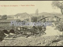 Puente sobre el miera de liérganes (cantabria)