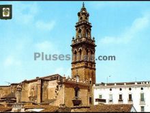 Iglesia y torre de santa catalina en jerez de los caballeros (badajoz)