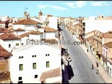 Vista general de la calle de San Francisco de Villanueva de la Serena (Badajoz)