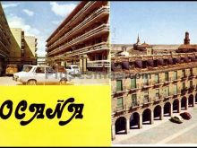 Plaza mayor y jardines del general pérez de sevilla en ocaña (toledo)