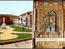 Plaza de españa y altar cristo del consuelo de villa de don fabrique (toledo)