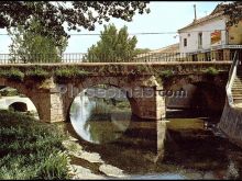 Puente sobre el río riánsares de corral de almaguer (toledo)