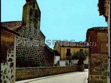 Calle de la iglesia en herreruela de oropesa (toledo)