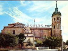 Iglesia parroquial y subida del puente de tembleque (toledo)