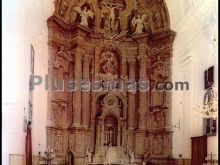 Altar mayor de santa maría la real de los yébenes (toledo)