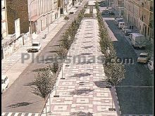 Avenida de calvo sotelo en tobarra (albacete)