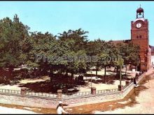 Plaza del Caudillo en Villarubia de los ojos (Ciudad Real)